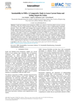 Sustainability in SMEs: A Comparative Study to Assess Current Status and Setting Targets for Action