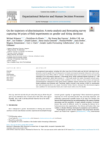 On the trajectory of discrimination: A meta-analysis and forecasting survey capturing 44 years of field experiments on gender and hiring decisions