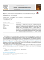 Adaptive instruction strategies to foster covariational reasoning in a digitally rich environment