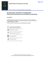 Second-order covariation: enlarging the theoretical framework of covariational reasoning