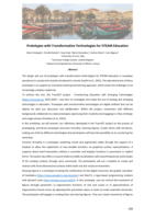 Prototypes with Transformative Technologies for STEAM Education