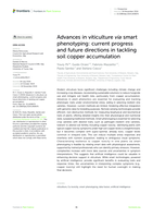 Advances in viticulture via smart phenotyping: current progress and future directions in tackling soil copper accumulation