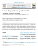 The planning of urban–rural linkages: An automated content analysis of spatial plans adopted by European intermediate cities