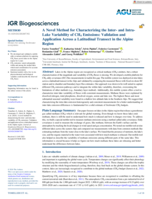 A Novel Method for Characterizing the Inter‐ and Intra‐Lake Variability of CH4 Emissions: Validation and Application Across a Latitudinal Transect in the Alpine Region
