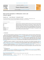 State-owned enterprises: A bibliometric review and research agenda