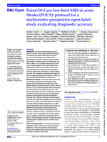 Point-Of-Care low-field MRI in acute Stroke (POCS): protocol for a multicentric prospective open-label study evaluating diagnostic accuracy