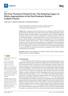 The New Normal in Pastoral Care: The Enduring Legacy of Media Appropriation in the Post-Pandemic Roman Catholic Church