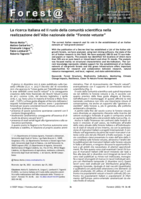 The current Italian research and its role in the establishment of an Italian network of “old-growth forests”