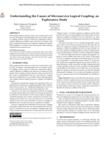 Understanding the Causes of Microservice Logical Coupling: an Exploratory Study
