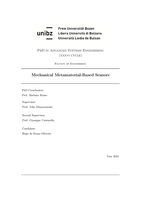 Mechanical Metamaterial-Based Sensors