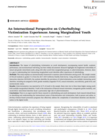 An Intersectional Perspective on Cyberbullying: Victimization Experiences Among Marginalized Youth