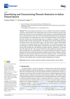Quantifying and Characterizing Phonetic Reduction in Italian Natural Speech