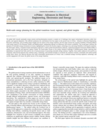 Multi-scale energy planning for the global transition: Local, regional, and global insights