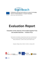 Professional Learning Communities as a means for bringing Teacher Professionalization in Teacher Education: Evaluation Report