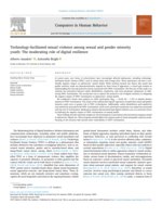 Technology-facilitated sexual violence among sexual and gender minority youth: The moderating role of digital resilience