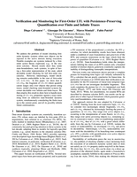Verification and Monitoring for First-Order LTL with Persistence-Preserving Quantification over Finite and Infinite Traces