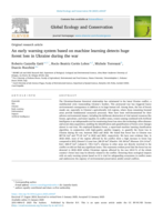 An early warning system based on machine learning detects huge forest loss in Ukraine during the war