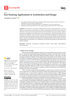 Eye-Tracking Applications in Architecture and Design