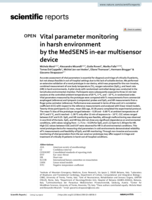 Vital parameter monitoring in harsh environment by the MedSENS in-ear multisensor device