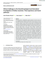 Ethical challenges in the bioanthropological and biomedical investigation of Sicilian mummies—Past experience and future pathways