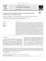 Continuous fluorescence-based quantitative antioxidant assay using vegetable oil as an oxidizable substrate