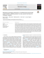 Mechanical and fatigue performance of multidirectional functionally graded Ti6Al4V scaffolds produced via laser powder bed fusion for Orthopedic Implants