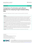 Comparison of commonly used software pipelines for analyzing fungal metabarcoding data