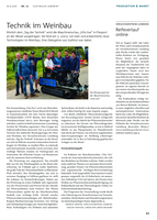 Technik im Weinbau