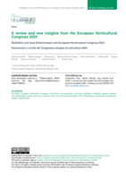 Rückblick und neue Erkenntnisse vom European Horticultural Congress 2024