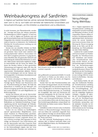 Weinbaukongress auf Sardinien