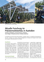 Aktuelle Forschung im Präzisionsobstanbau in Australien