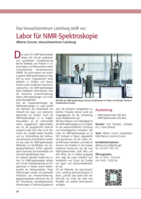 Labor für NMR-Spektroskopie