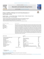 Energy modelling challenges for the full decarbonisation of hard-to-abate sectors