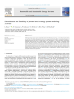 Electrification and flexibility of process heat in energy system modelling: A review