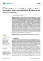 Unveiling the Motivations Behind Cultivating Fungus-Resistant Wine Varieties: Insights from Wine Growers in South Tyrol, Italy