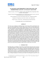 Water mills refurbishment for increasing the hydropower capacity: an italian case study