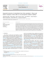 Sequential extraction of antioxidants from Citrus aurantium L. flower and kinetic evaluation of their effect on oil microparticle oxidative stability
