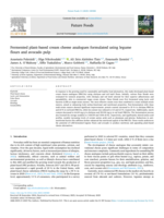Fermented Plant-Based Cream Cheese Analogues Formulated Using Legume Flours and Avocado pulp