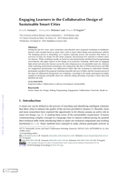 Engaging Learners in the Collaborative Design of Sustainable Smart Cities