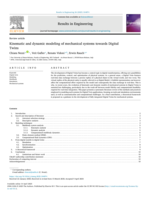 Kinematic and dynamic modeling of mechanical systems towards Digital Twins