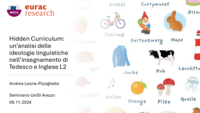 Hidden Curriculum: Un’analisi delle ideologie linguistiche nell’insegnamento di tedesco L2 e inglese L2 (Progetto STEMCo)