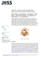 SpectriPy: Enhancing Cross-Language Mass Spectrometry Data Analysis with R and Python