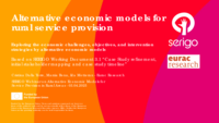Alternative economic models for rural service provision