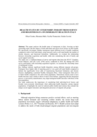 Health Status by Citizenship: Insight from Survey and Register Data on Immigrant Health in Italy