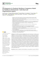 Development of a Pandemic Resilience Competence Model for Healthcare Professionals—Individual and Organisational Aspects