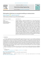 Philosophical reflections on conceptual modeling as communication