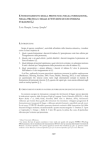 L'insegnamento della pronuncia nella formazione, nella pratica e nelle attitudini di chi insegna italiano L2
