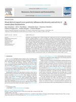 Wood-derived Topsoil Cover Positively Influences the Diversity and Activity of Tomato Plant Rhizobacteria