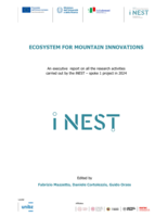Ecosystem for Mountain Innovations: an Executive Report on All the Research Activities carried out by the iNEST – spoke 1 project in 2024
