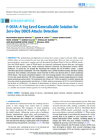 F-OSFA: A Fog Level Generalizable Solution For Zero-day DDOS Attacks Detection